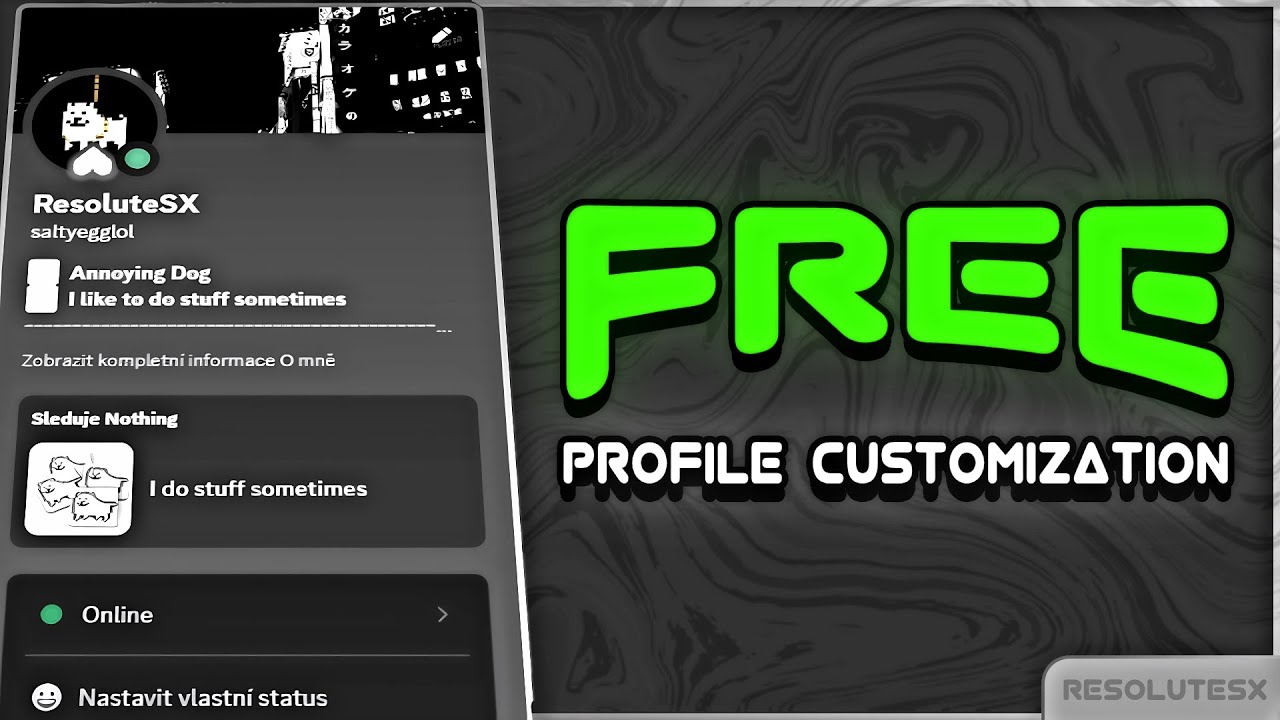 Nitro Profile Customization For Free! (Updated)