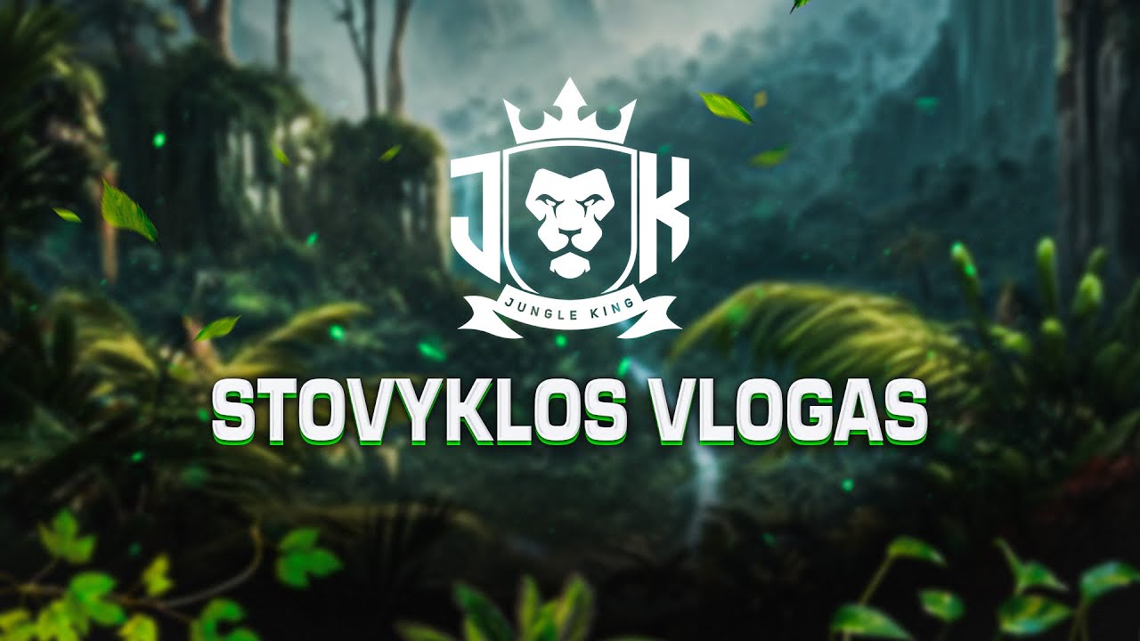 JUNGLE KING | Vlogas I&scaron; Stovyklos 🥊