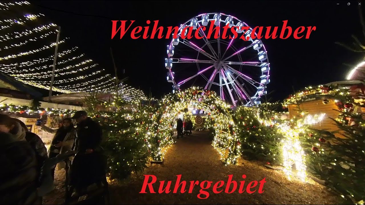Weihnachtszauber im Ruhrgebiet 2025 🎄🎅 🪄👍 Herne Crange Weihnachtskirmes🎡🎠