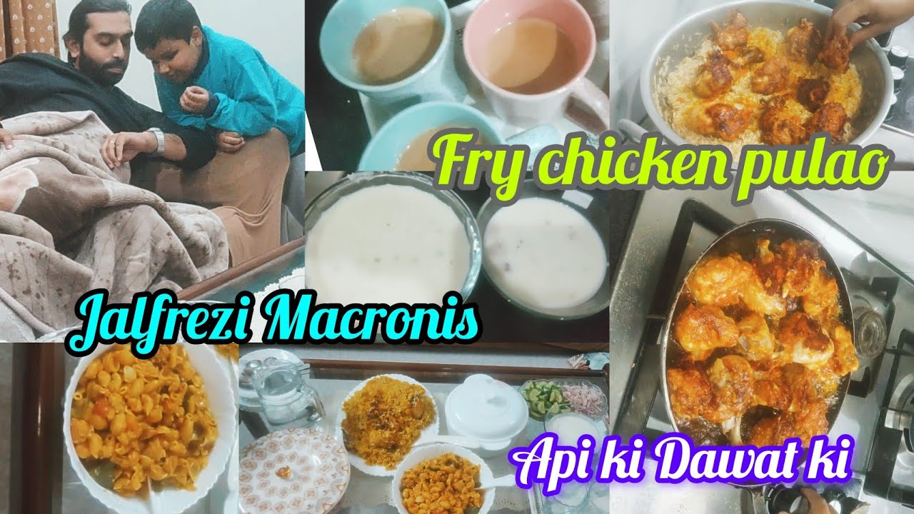 Sister ki Dawat ki || Fry chicken pulao ki Quick & Easy recipe || Quality time spend