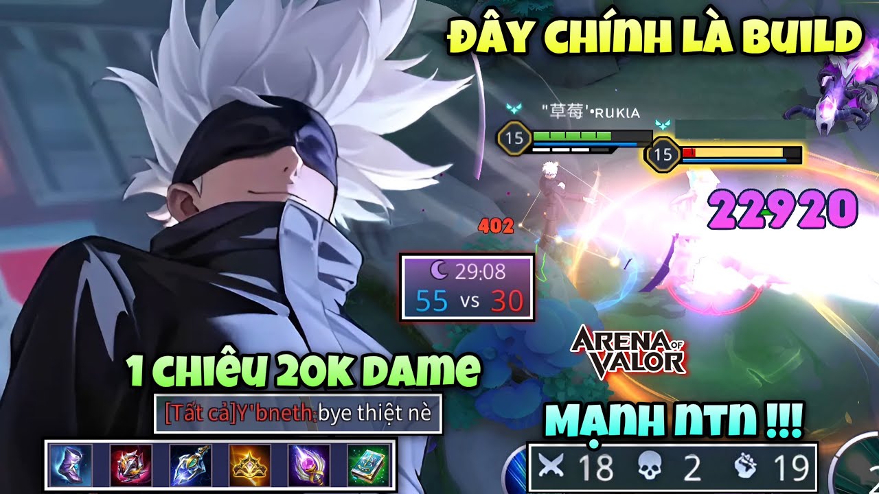 Đây Chính Là Build Tulen Mạnh Nhất 1 Chiêu 20K Dame Bay Màu Team Địch Siêu Ảo !!!