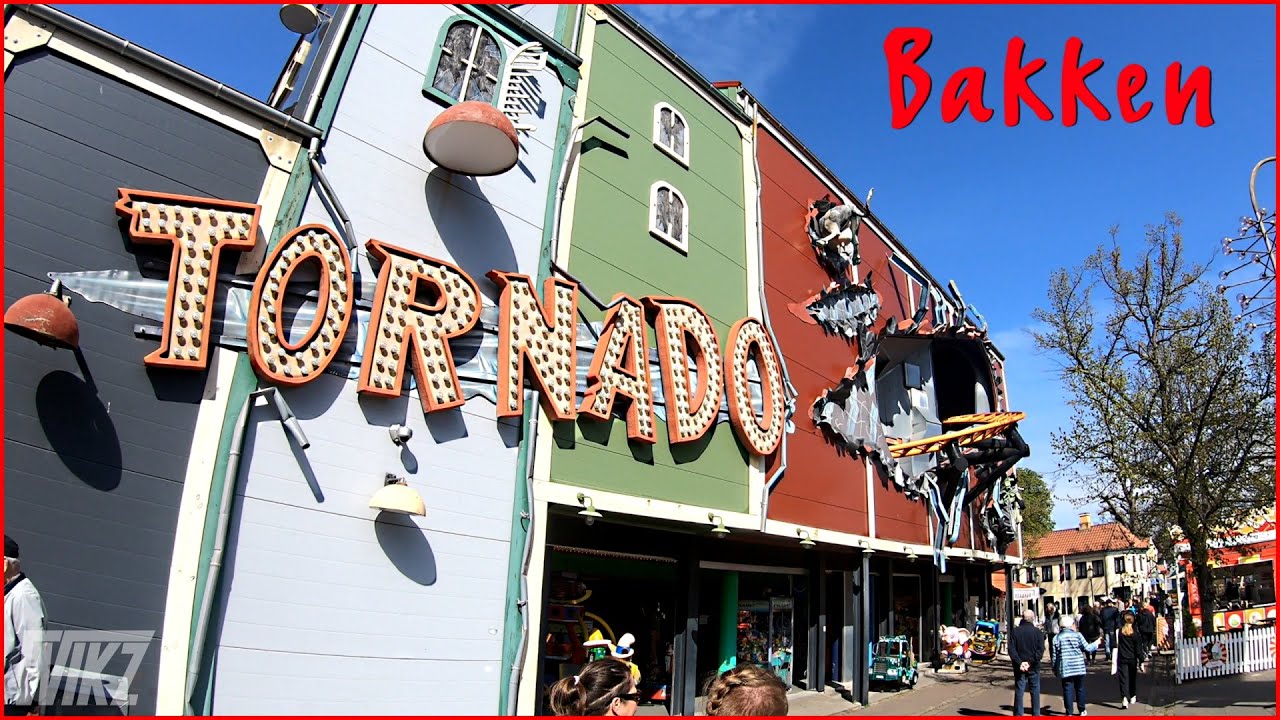 VISITING THE OLDEST THEME PARK IN THE WORLD (4k) - Bakken, Denmark, 2022 (VLOG)