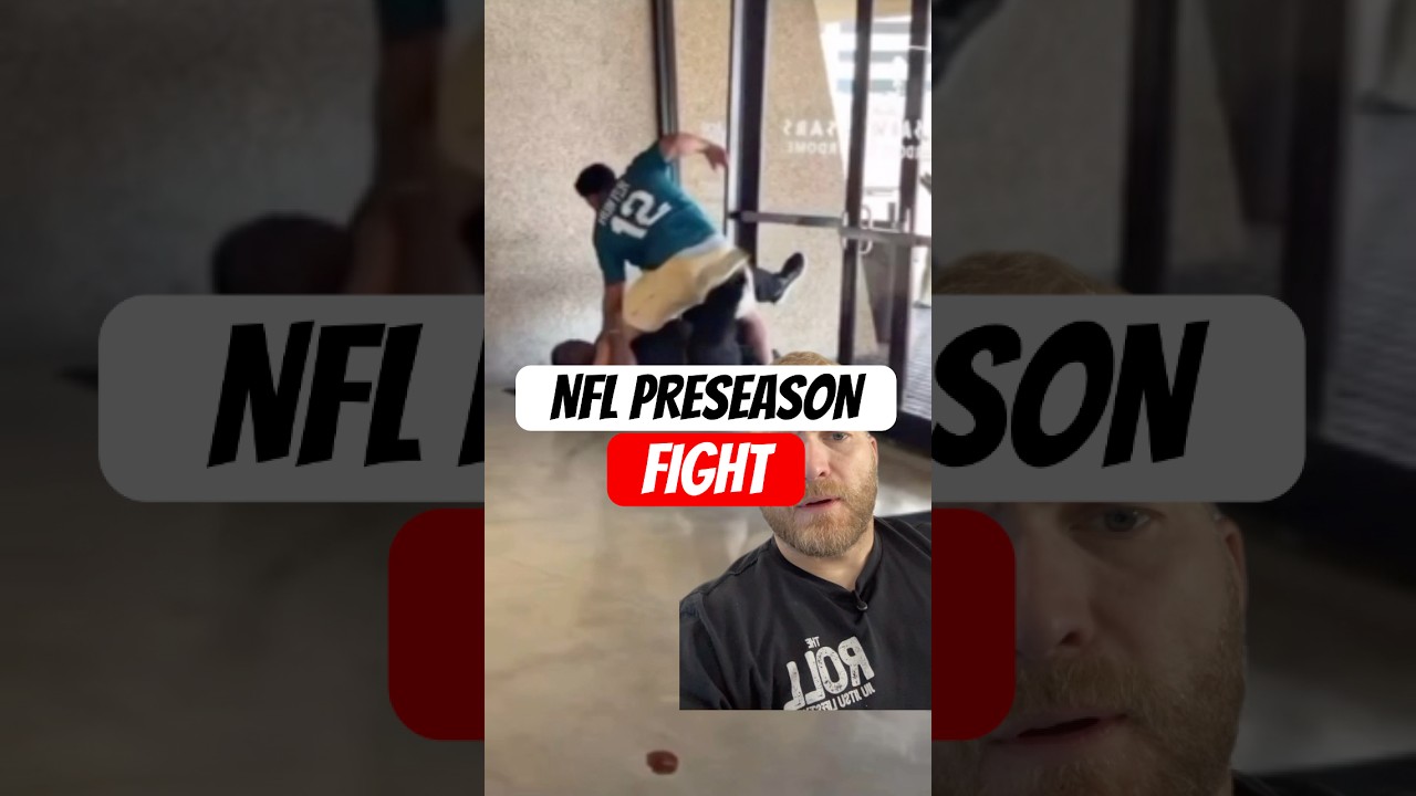 NFL PRESEASON FIGHT! 