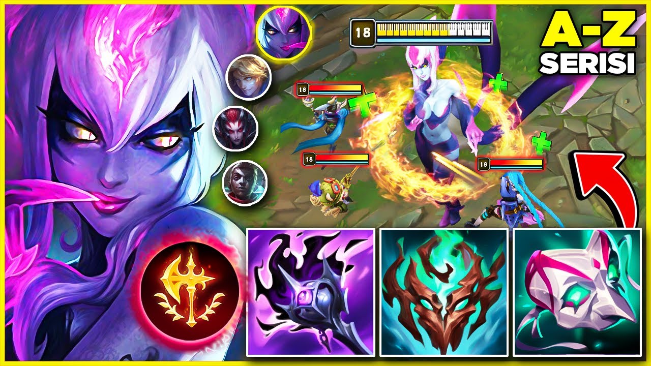OYUNU BOZAN YENİLMEZ EVELYNN TOP LANE BUILD! (İNANILMAZ GÜÇLÜ!!) | A-Z TOP LANE #8