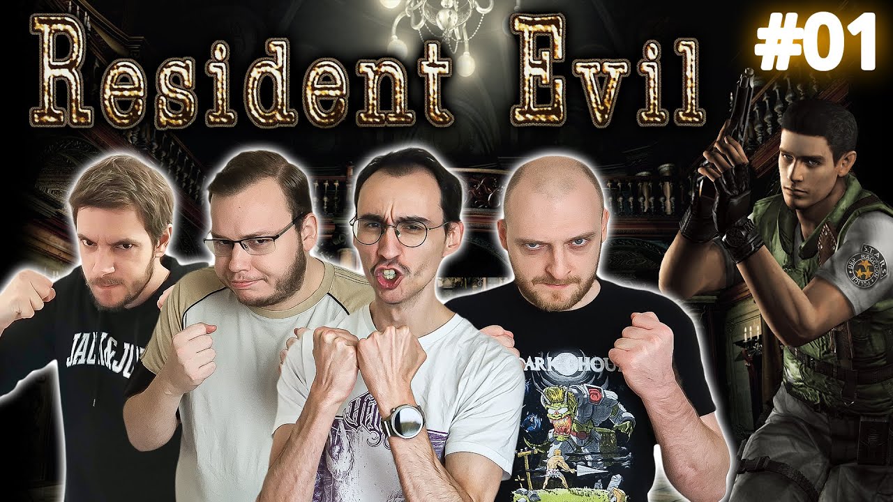 Resident Evil HD Remaster - LET'S PLAY FR - Chris Redfield / Expert Mode - Part 1/2