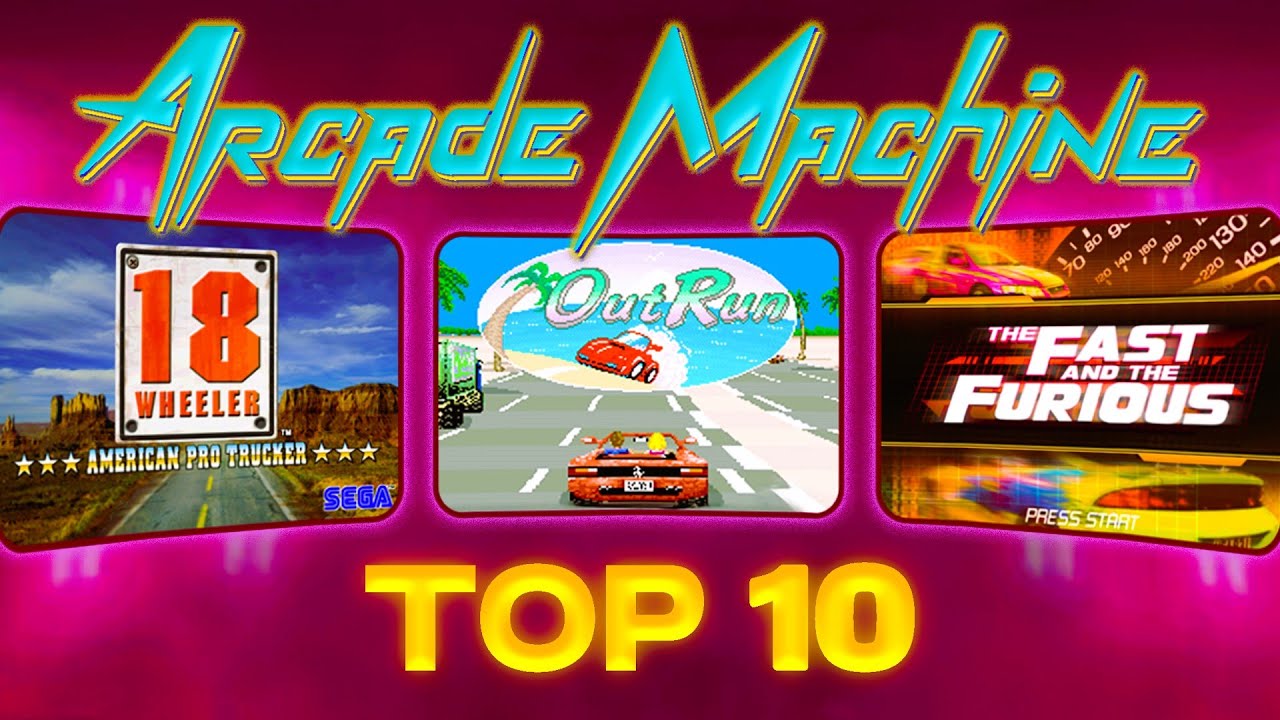 Top 10 Best Road Racing Games for Coin Op Arcade Machines