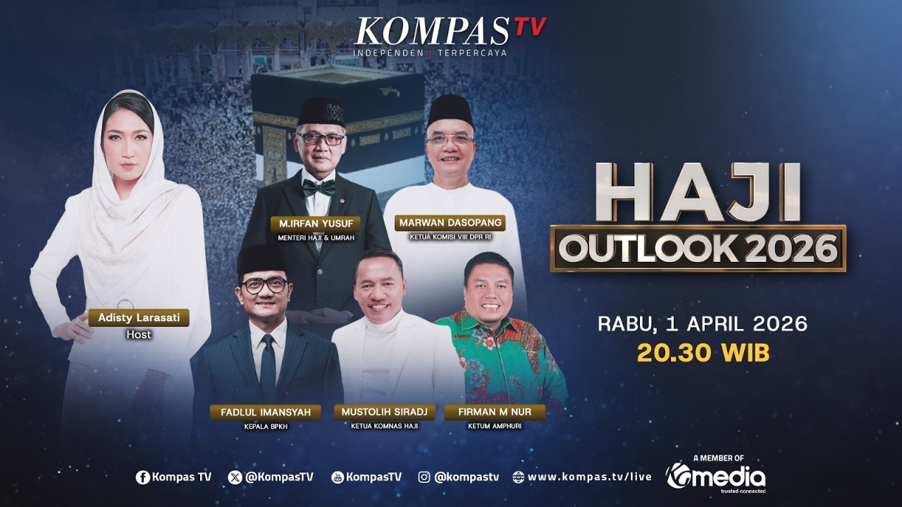 LIVE - Menteri Irfan Yusuf Bicara Kesiapan Haji di Tengah Konflik Timur Tengah | HAJI OUTLOOK 2026