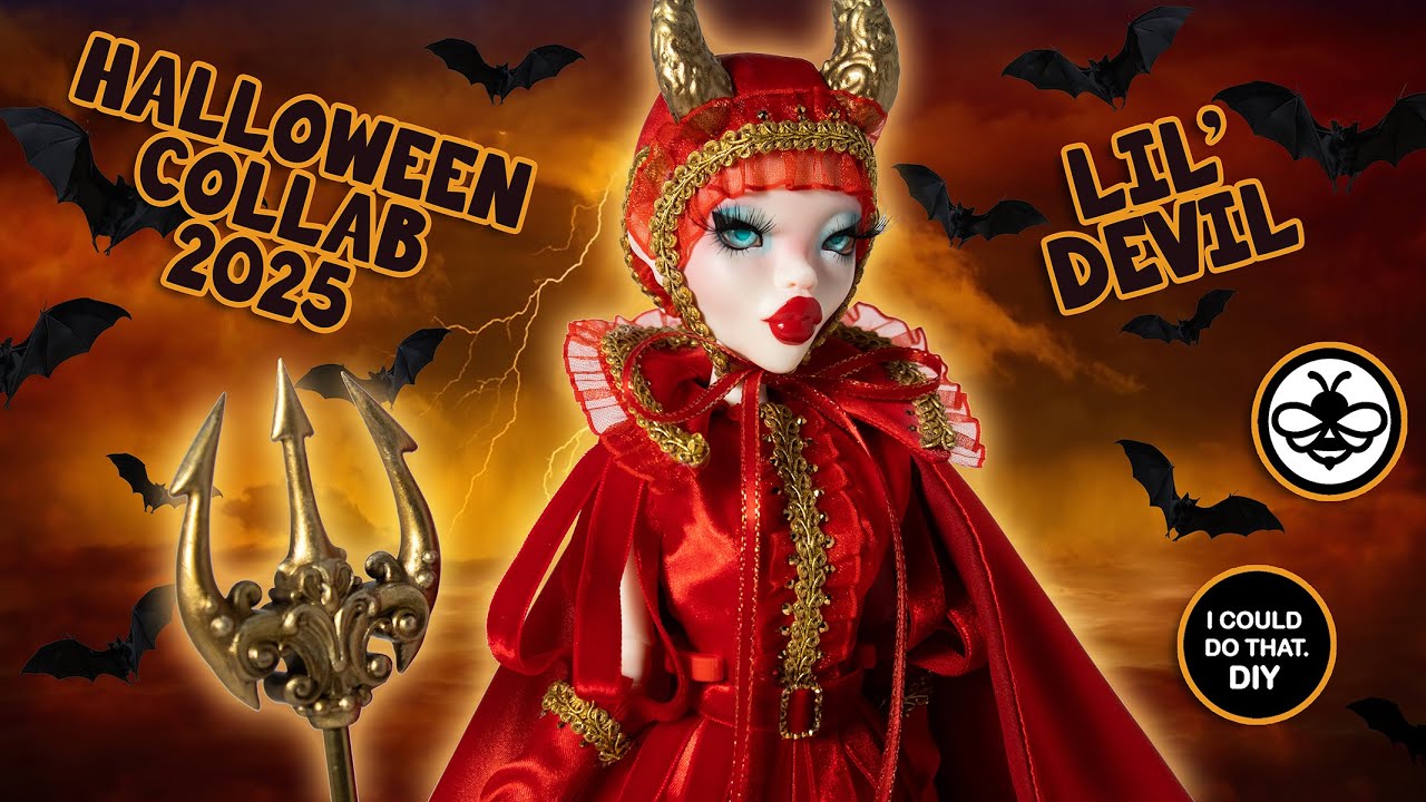 LIL' DEVIL - DOLLY DOLL! Коллаборация в честь Хэллоуина 25!!