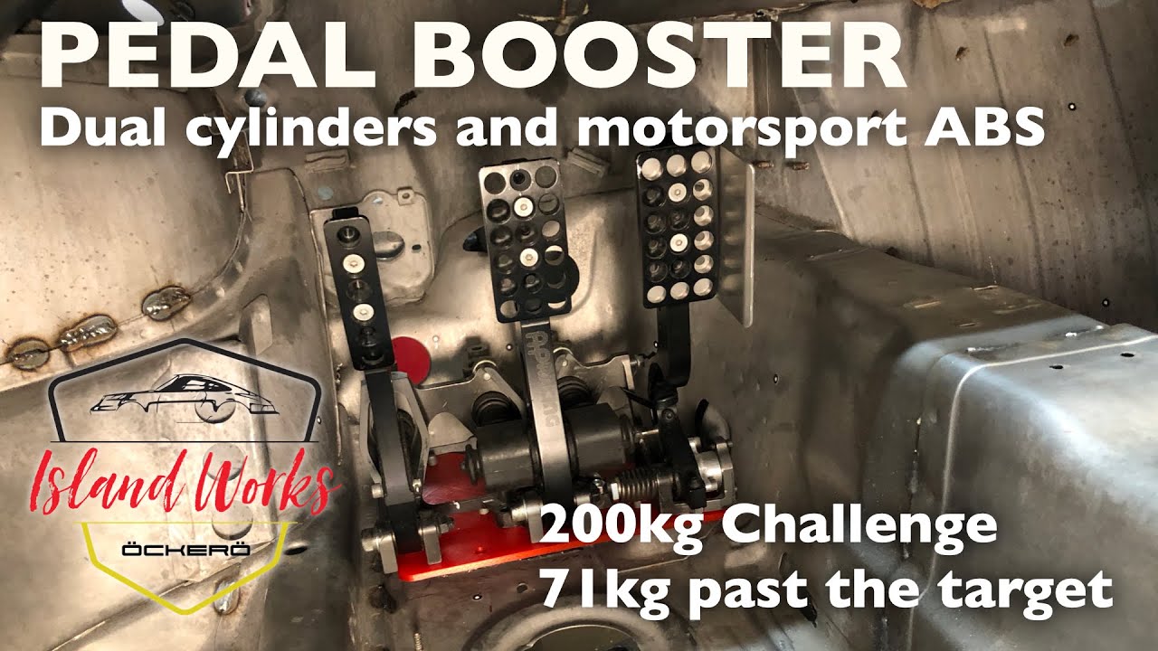Pedal Booster - Upgrade the Pedal Box⎜Install a Race ABS on Porsche964