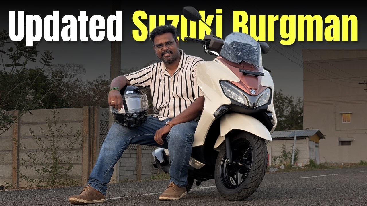 2026 New Suzuki Burgman Street 🔥 All-New Update | Tamil Review