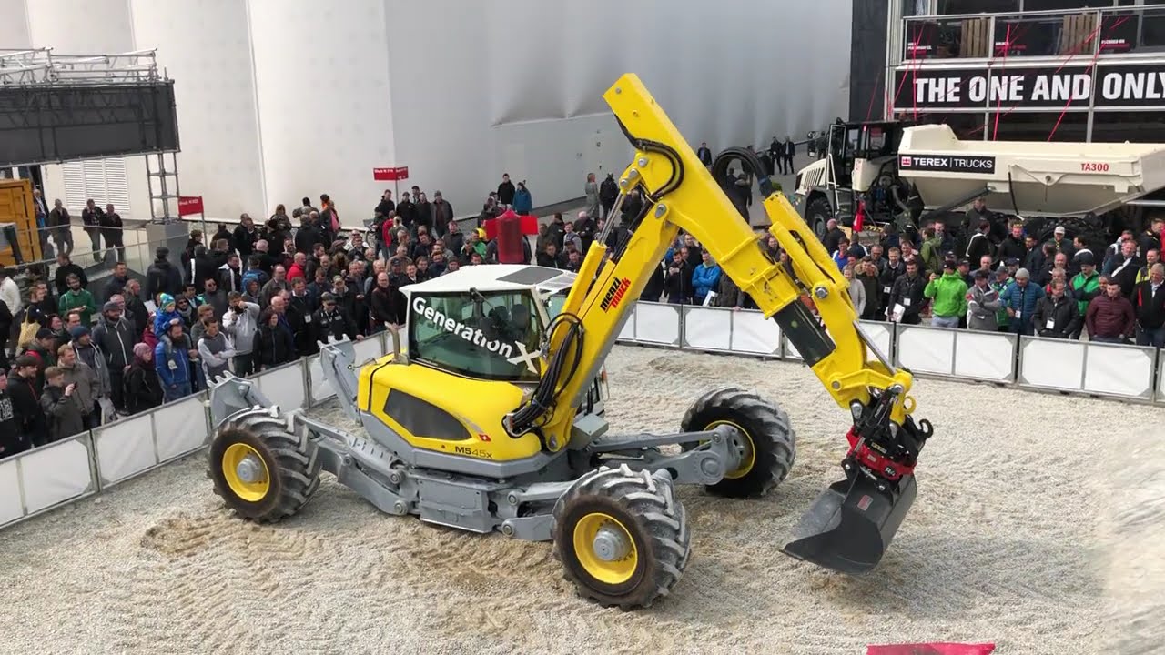 Menzi Muck Excavator At Bauma 2019