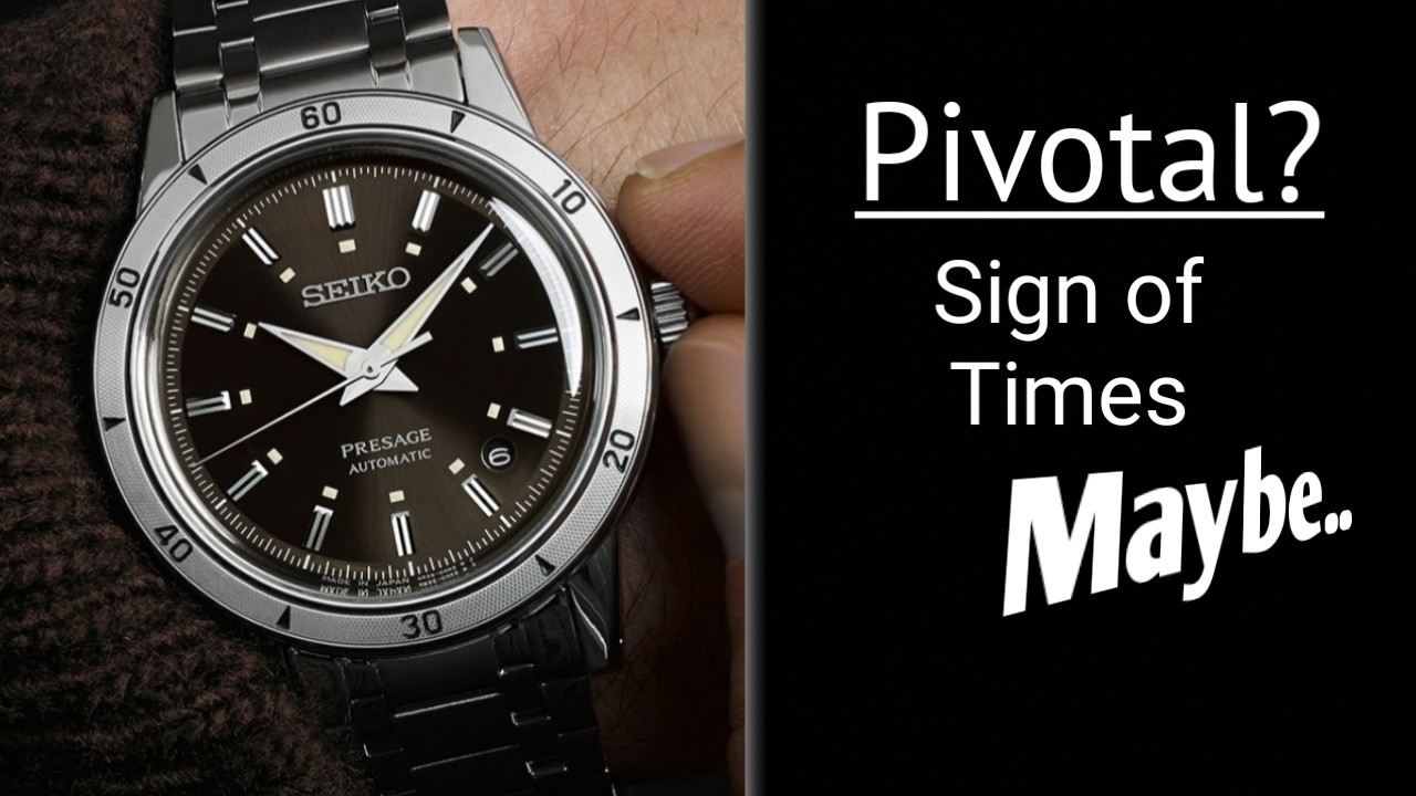 SEIKO's 'Elegant yet Rugged' Presage Style 60's ( Srpl09j1)