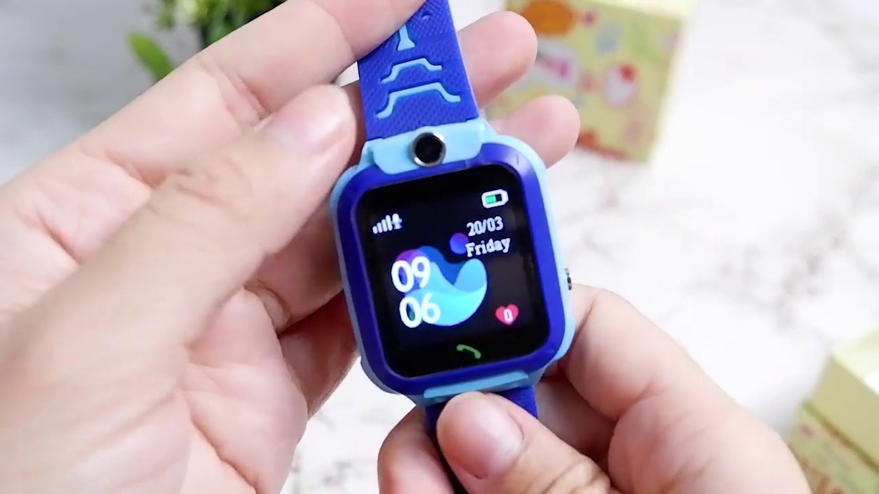Smart watch Q12 สมาทวอทซ์เด็ก GPSติดตามตัว กล้องถ่ายภาพ โทรเข้า-ออกได้ หมดห่วงเรื่องเด็กหาย