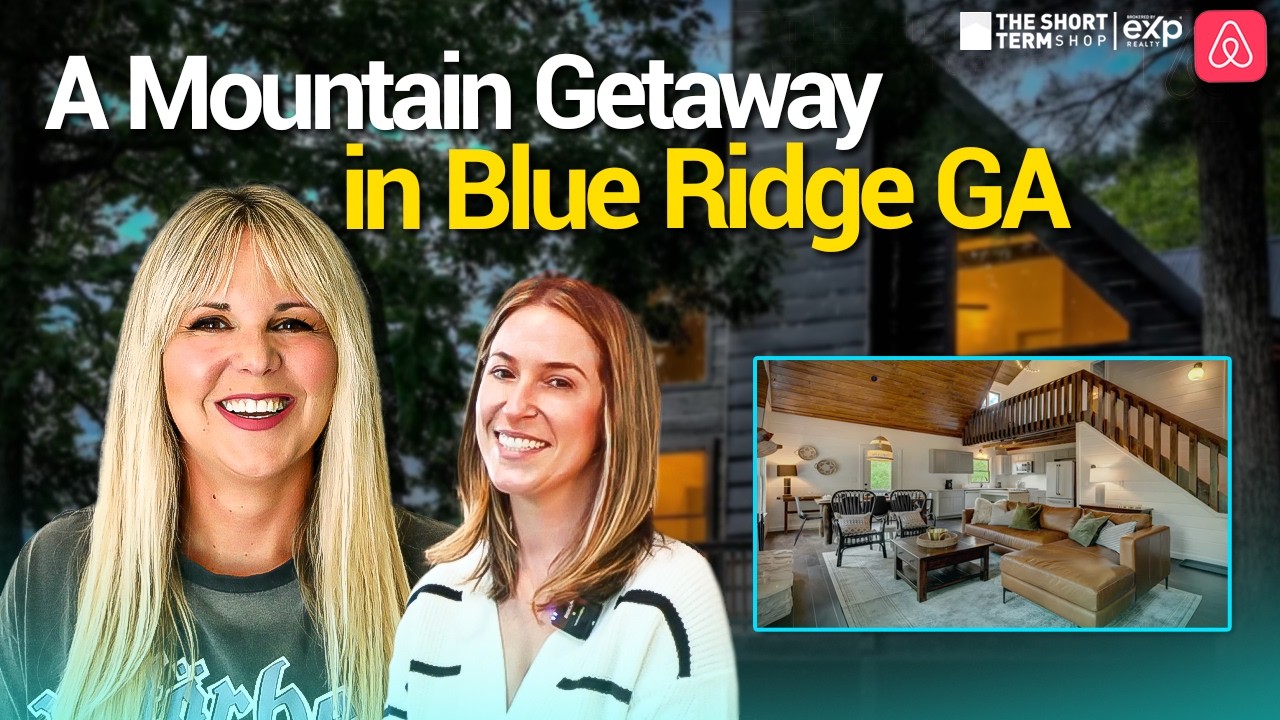 This $530K Cabin in Blue Ridge, Georgia Made $100K in a Year—Here’s How!
