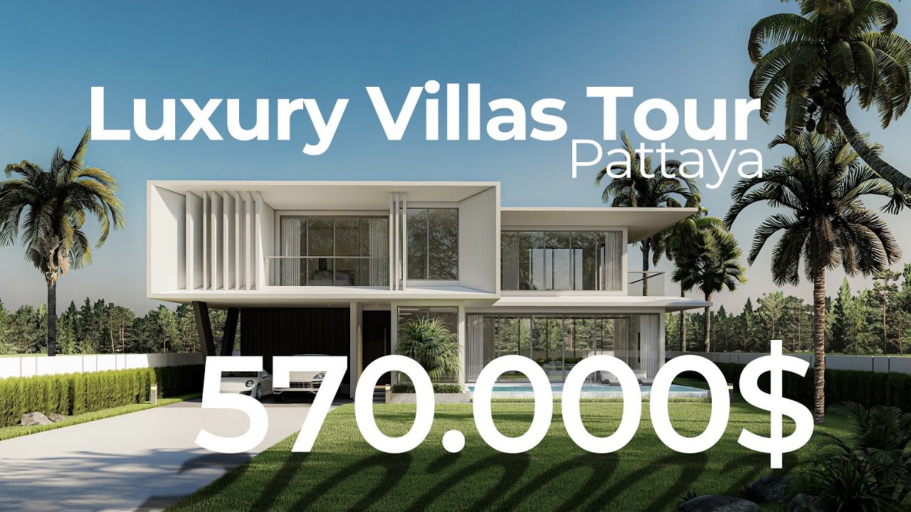 Luxury property in Pattaya. Exclusive offers. Overview of the new villa project.