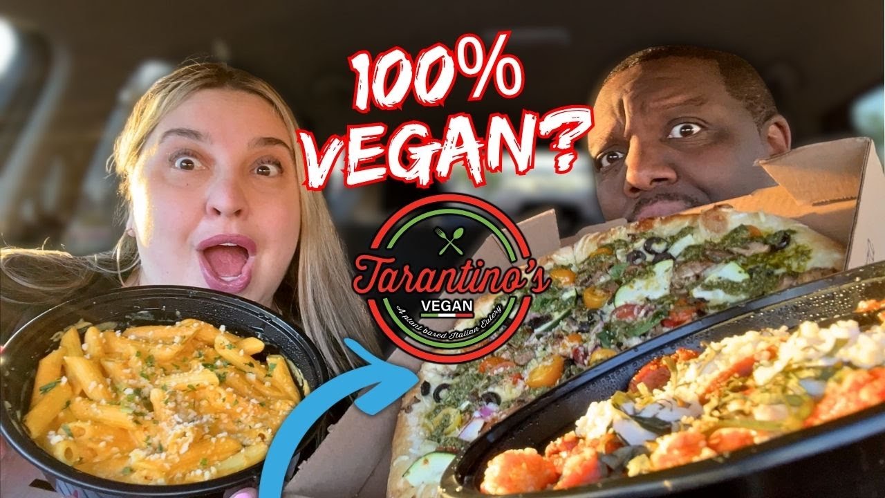 Trying VEGAN ITALIAN Food for the FIRST TIME!