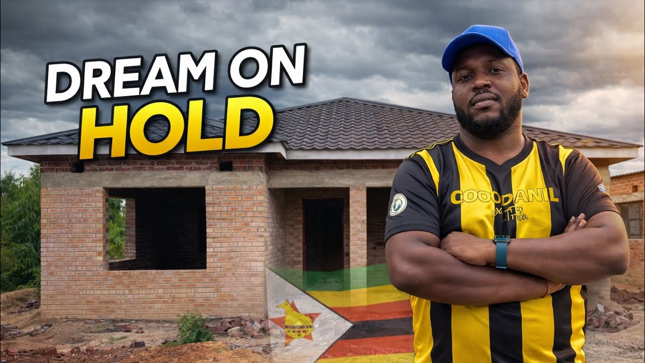 He was Building This House for His Mother From the Uk … Then Everything Stopped ! 🇿🇼