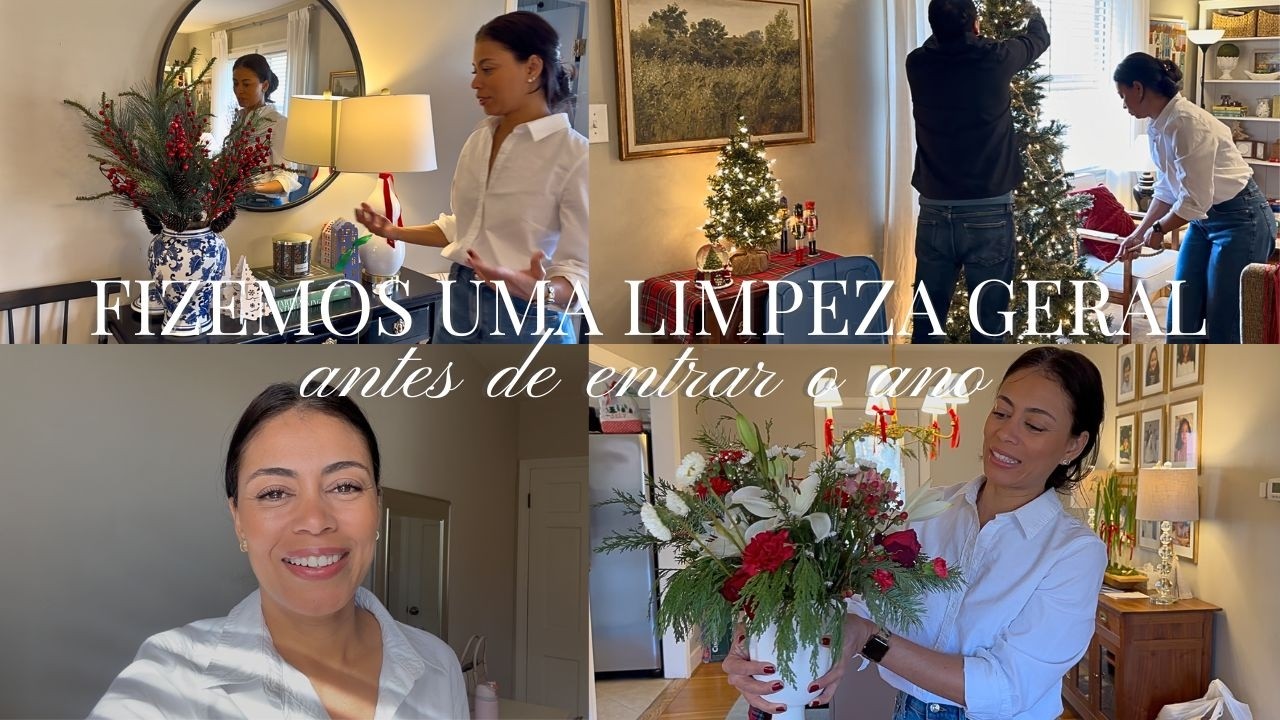 PREPARANDO A CASA PARA O ANO NOVO | VÍDEO ANTIGO DO CELULAR