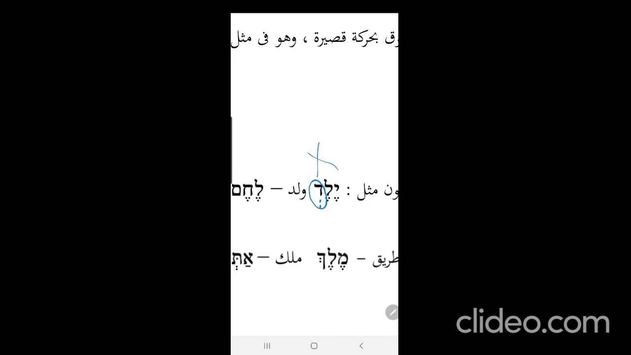 السكون التام والسكون المتحرك في اللغة العبرية شرح بالأمثلة مع محمد وازن