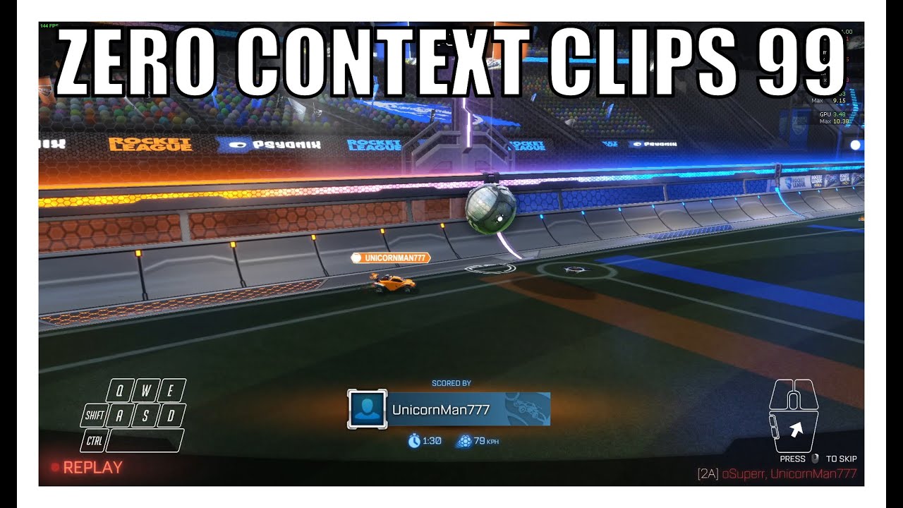 Zero Context Clips 99 | Rocket League