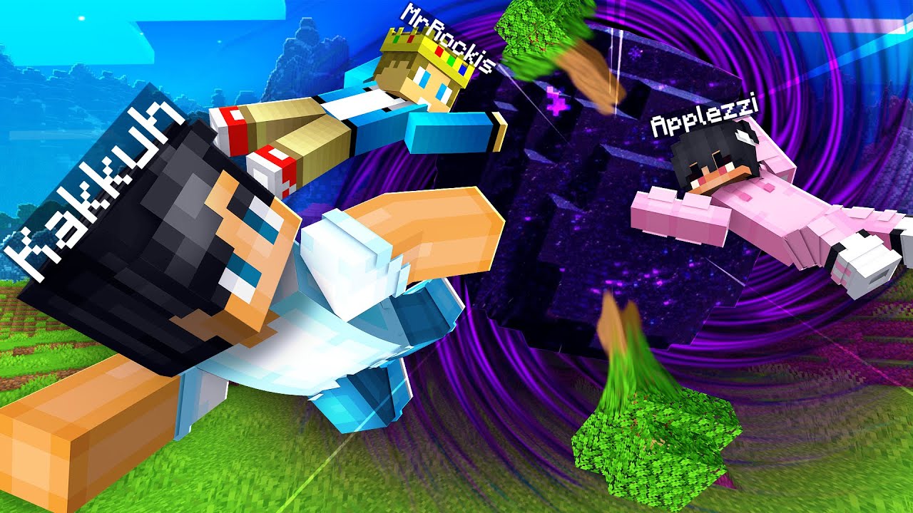 Minecraft, MUTTA Musta Aukko JAHTAA MEITÄ?! #2