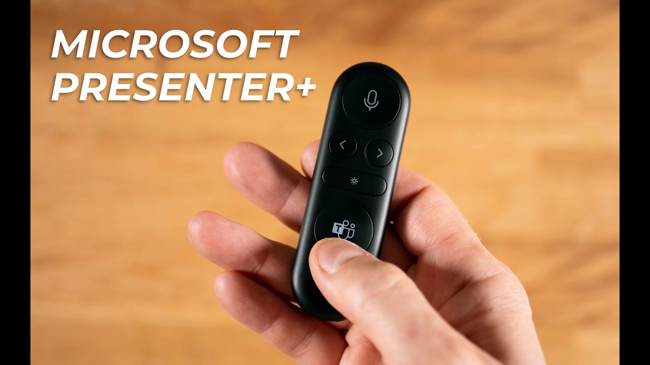 Microsoft Presenter Plus - идеальный аксессуар для презентаций