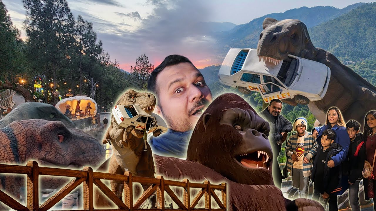 DINO VALLEY MONAL 🦖 #2024 Dinosaur Land Pakistan Islamabad Upgraded 🦕 dinosaur dance