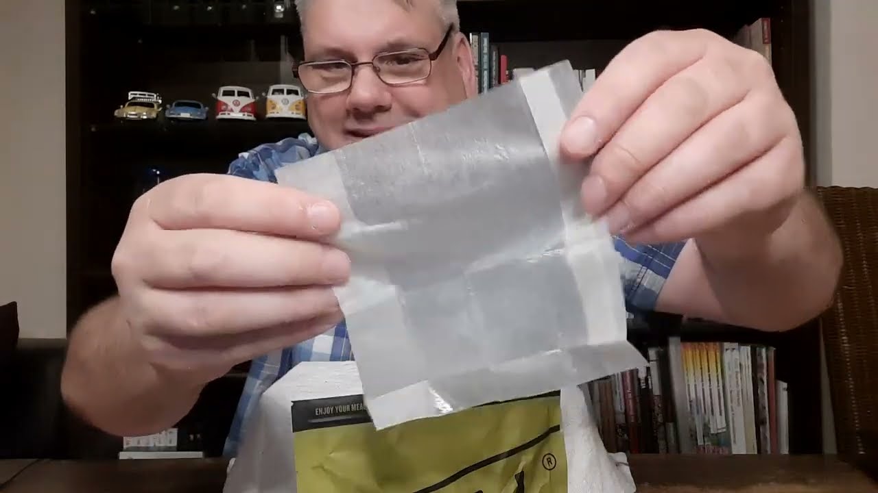 Mal probiert.  Norwegisches Arctic Field Ration No: 10  Schweinchen süß sauer (MRE, EPA Test)