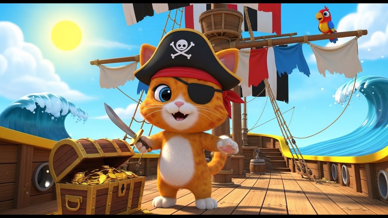 Китти становится пираткой 🏴‍☠️