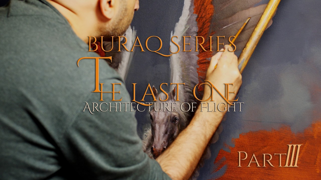 Realistic Horse Painting in Oils | Cinematic 4K Timelapse of a Winged Horse - Part III