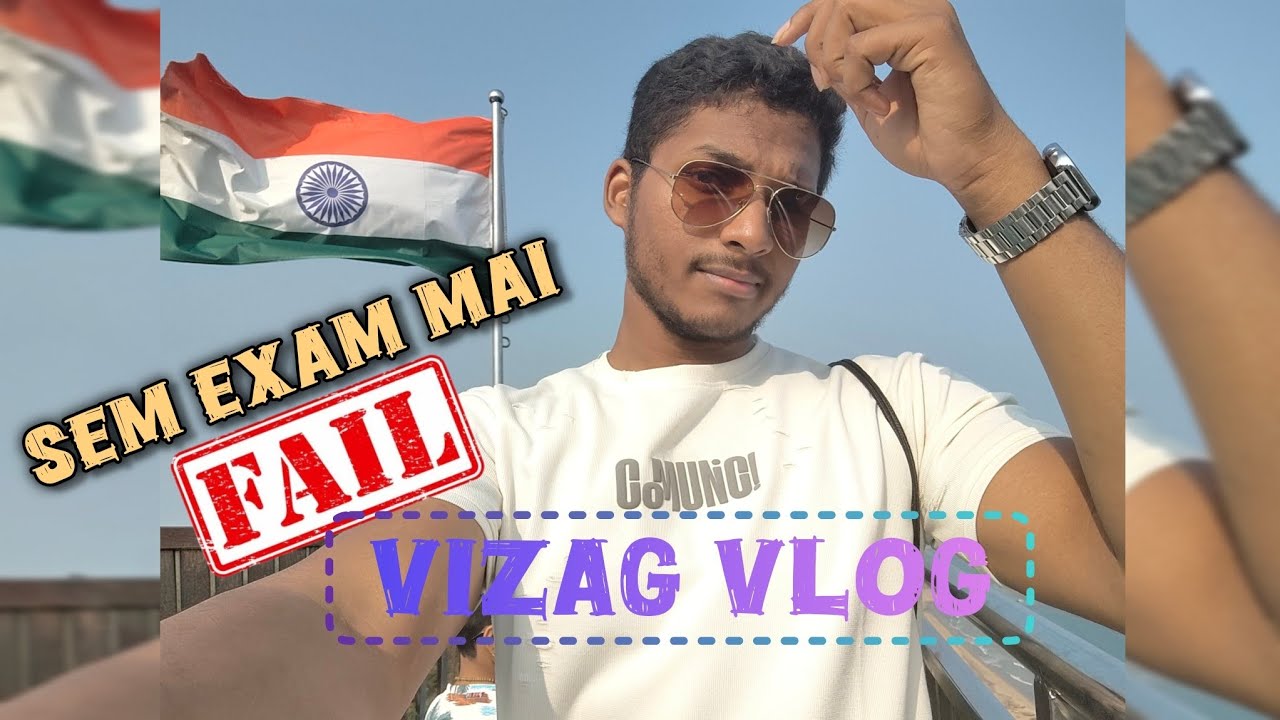 Exam ke beach 😰 Vizag trip 🚌🎥 | 5t sem exams | travel 🧳 | love vizag ♥️