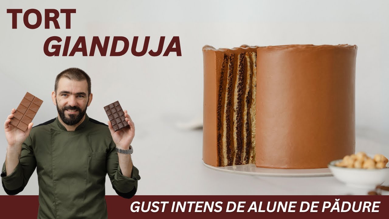 Tort Gianduja - Crema de Alune
