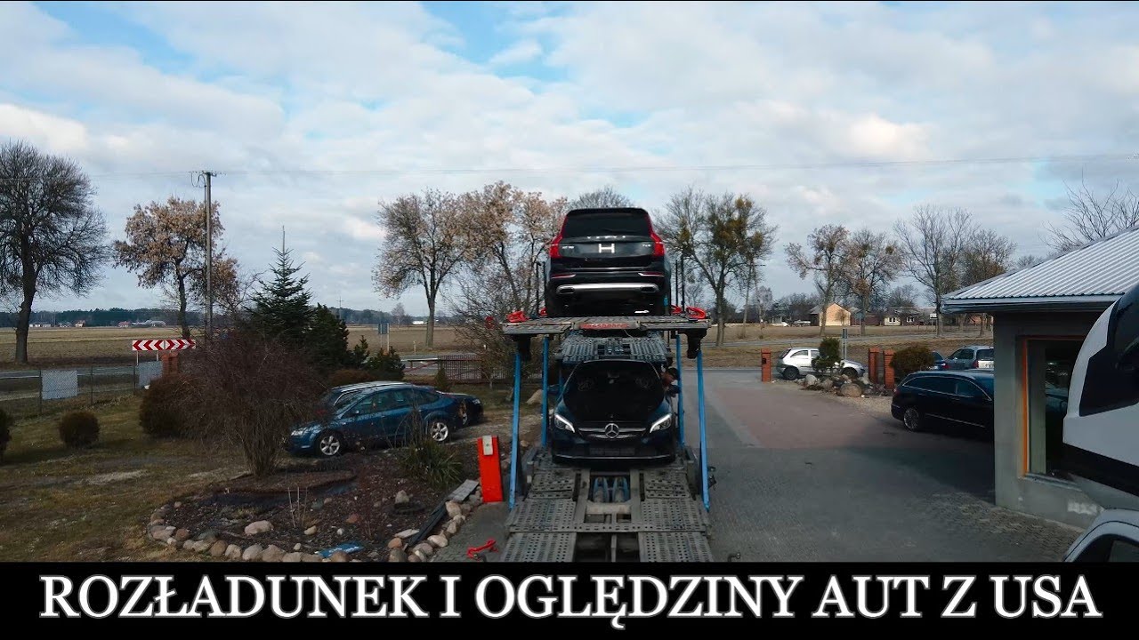 Rozładunek i oględziny aut z USA! *Audi A4 Mercedes-Benz CLA 4MATIC