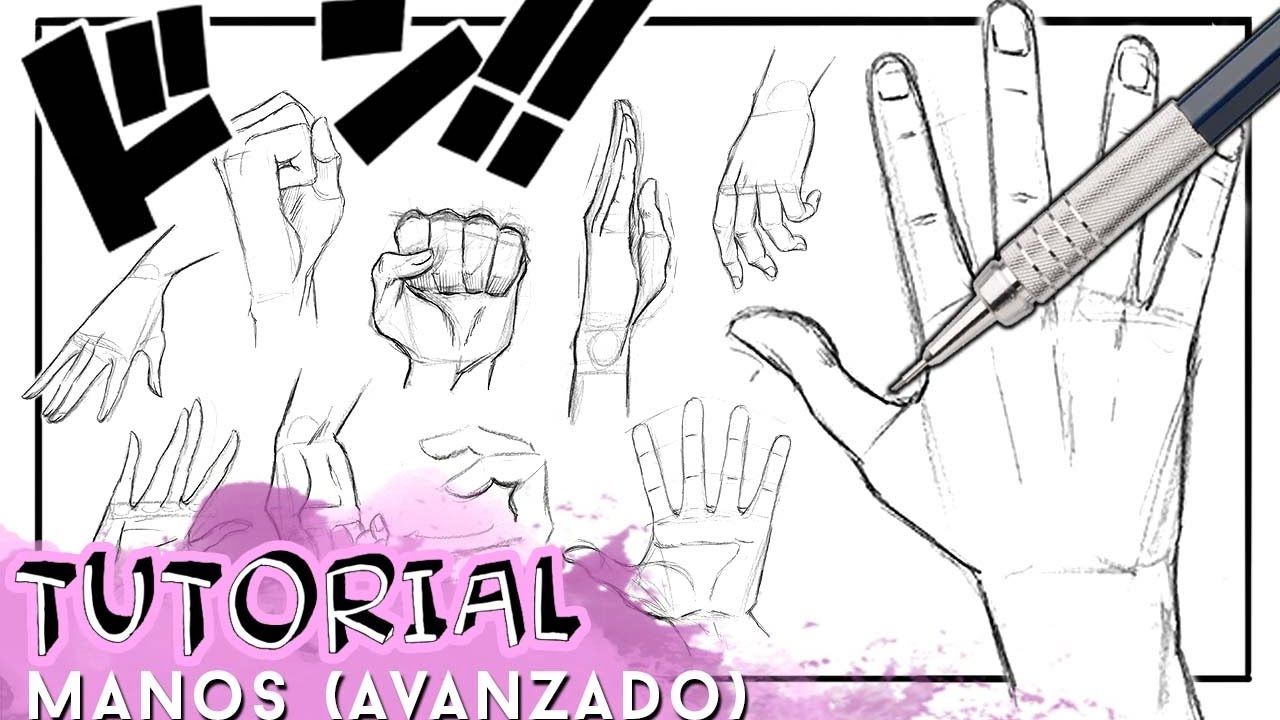 COMO DIBUJAR MANOS ANIME /MANGA Y DIFERENTES POSES (AVANZADO) | Why So Gurin