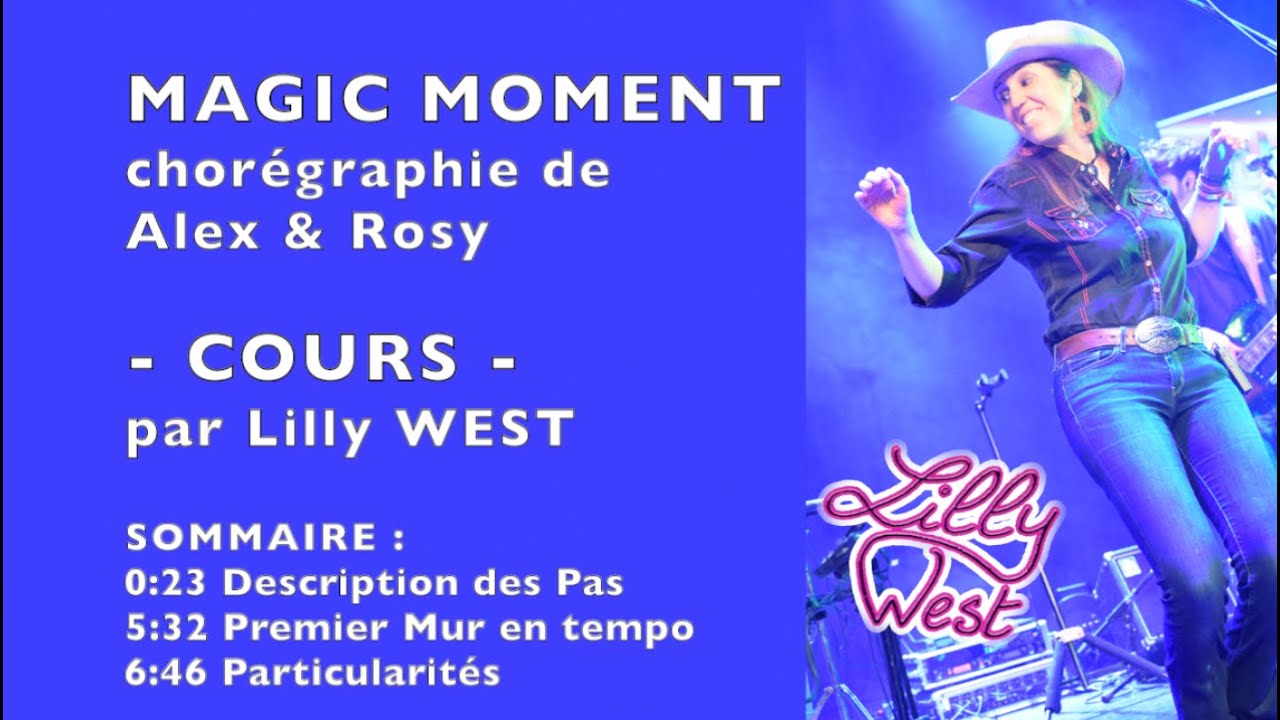 [COURS] MAGIC MOMENT de Alex & Rosy, enseignée par Lilly WEST