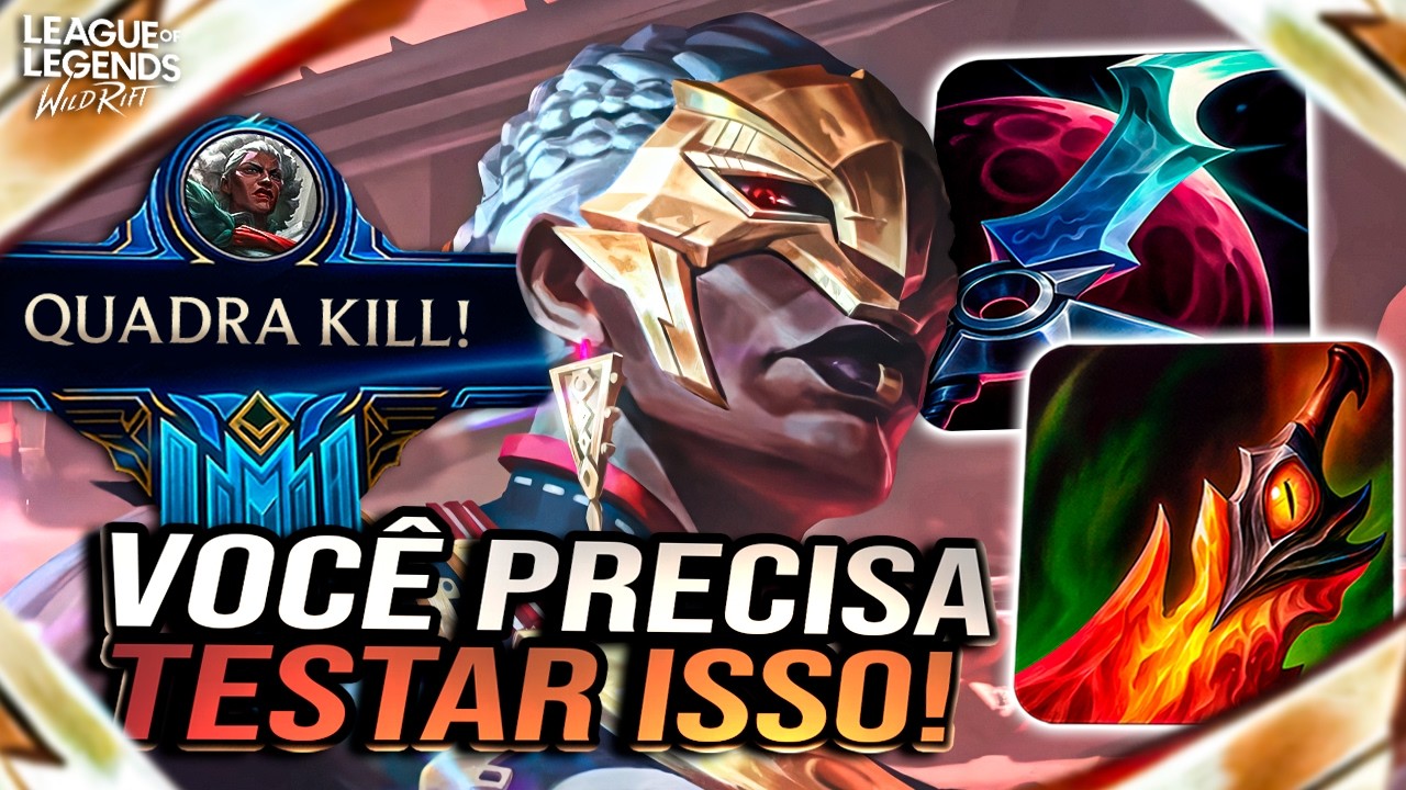 AMBESSA MID TEM TUDO QUE VOCÊ PRECISA PRA SUBIR DE ELO! | LoL Wild Rift