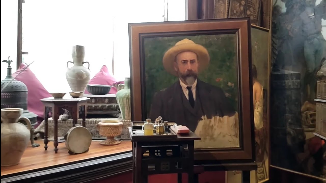 CASA-MUSEO BENLLIURE. Donde vivió el gran pintor José Benlliure. Valencia🇪🇦