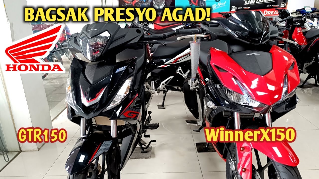 GRABE ANG MURA DITO! HONDA WINNERX150 , GTR150 , PRICE UPDATE