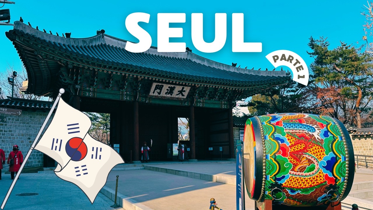 Nosso primeiro dia em Seul 🇰🇷 Palácio Deoksugung e comida local (até no BK)