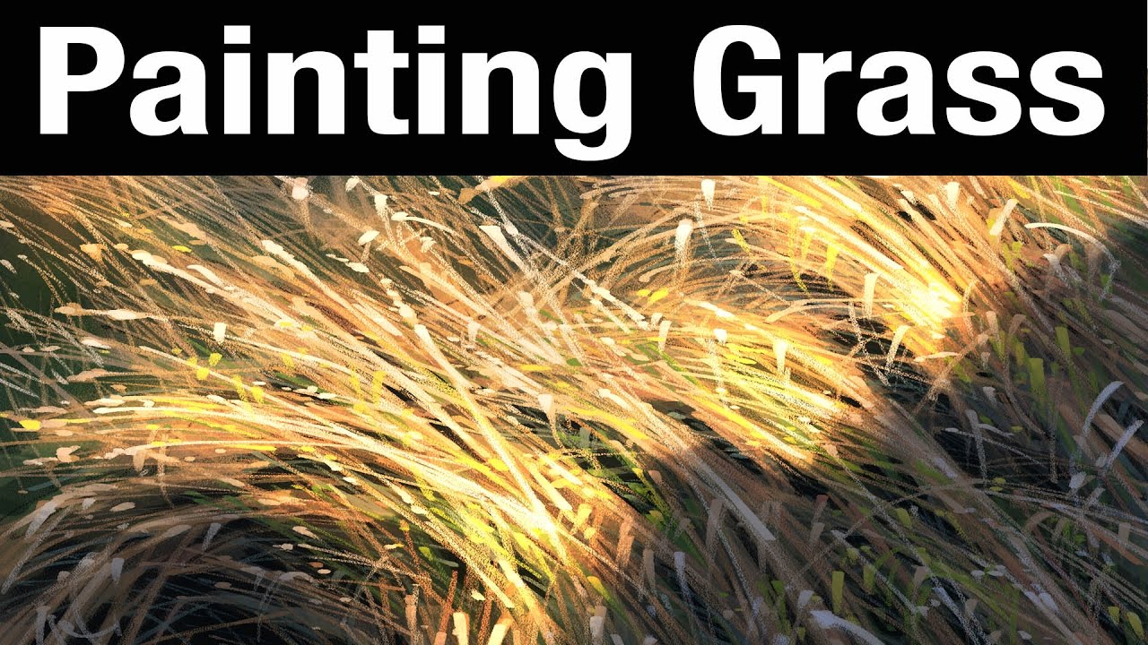 Aaron Blaise Live Stream - Grass / Environment Demo