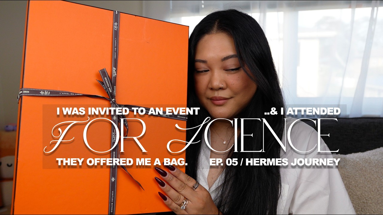 Я посетила мероприятие Hermes, посвященное науке, и мне подарили сумку! 🍊 | RICHCURATED