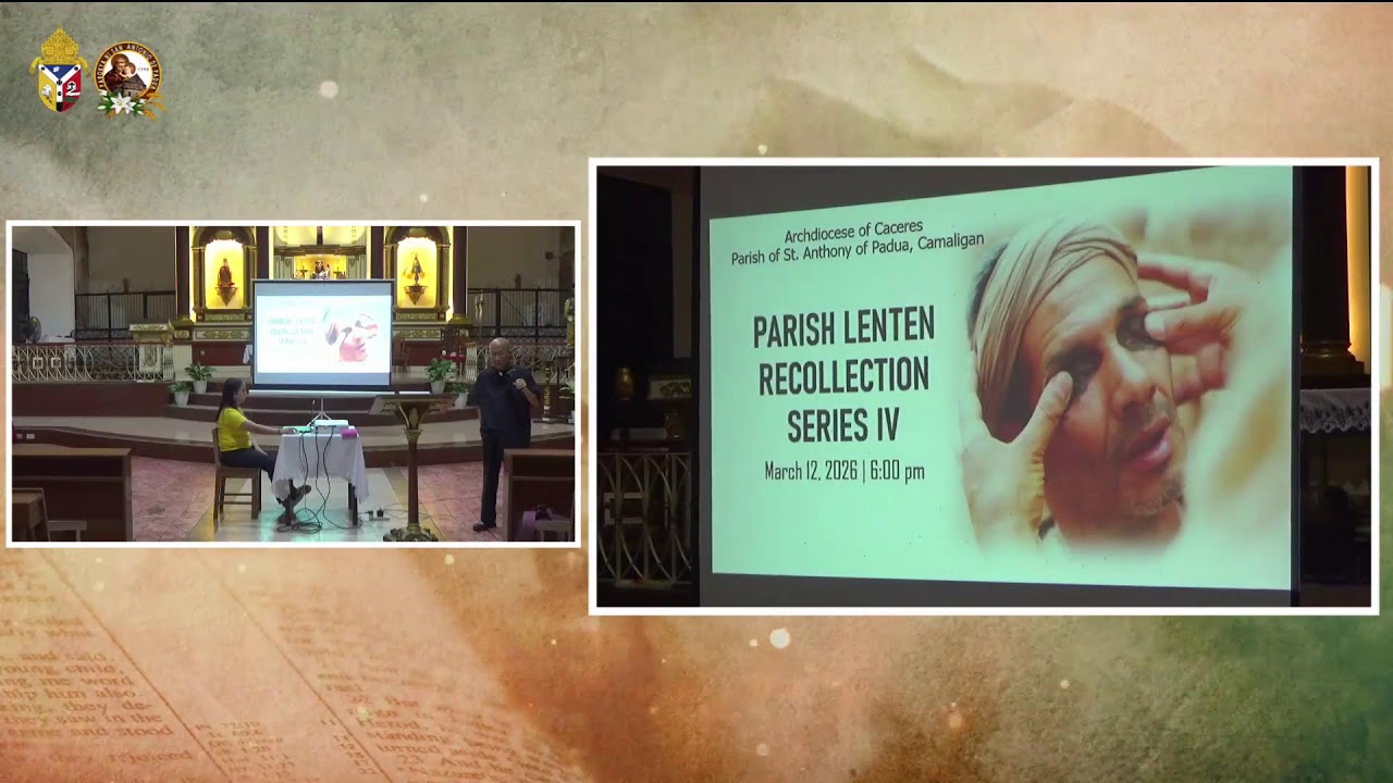 Parish Lenten Recollection Series IV (March 12, 2026)
