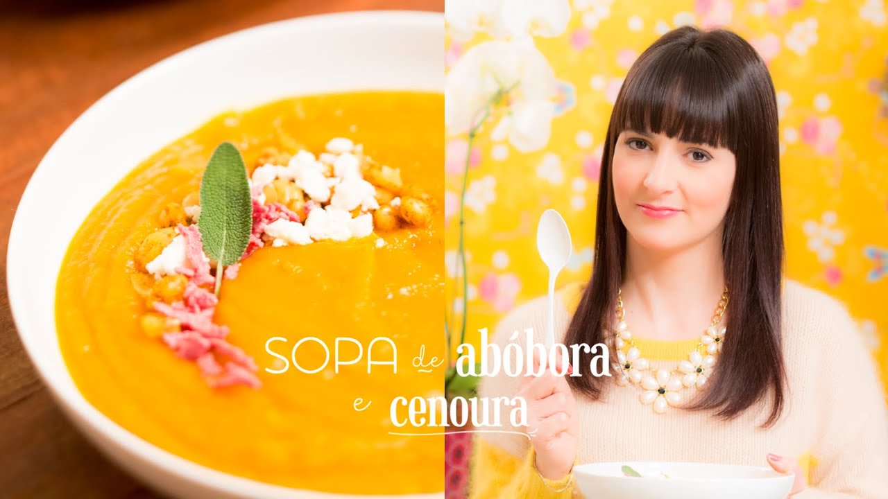 Sopa de Abóbora e Cenoura | Vamos Pra Cozinha #02