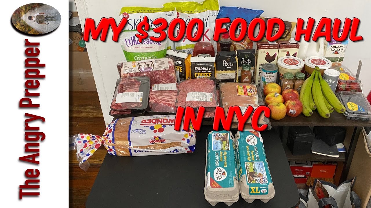 My $300 Food Haul In NYC