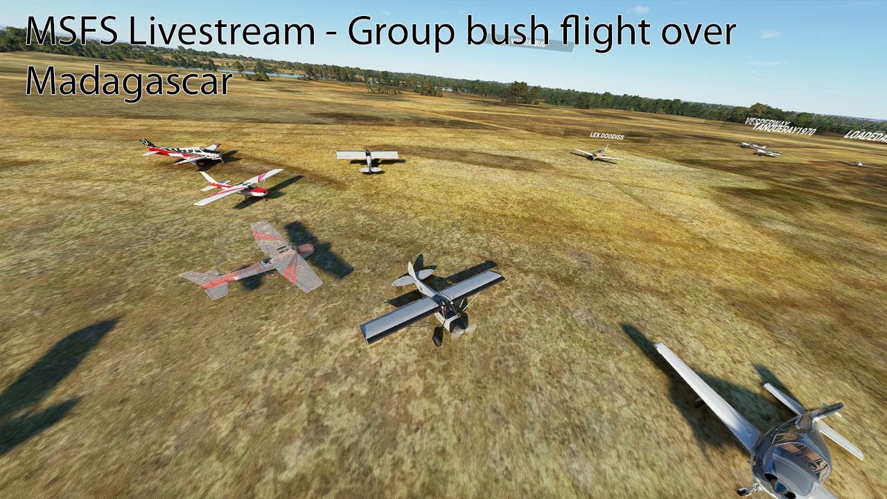 MSFS Livestream - Bush Flight over Madagascar