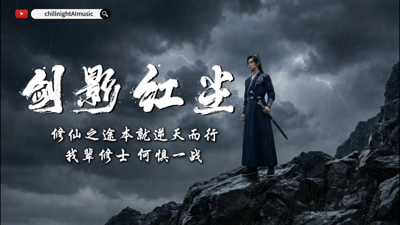【劍影紅塵】古風旋律說唱 MV｜「我命由我不由天」｜超燃仙俠戰鬥 x 深情虐戀 Trap｜萬劍齊發的震撼