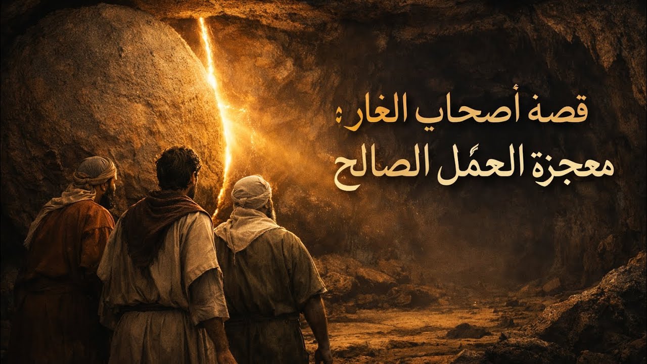 قصة أصحاب الغار#معجزة العمل الصالح#قصص #العظماء 