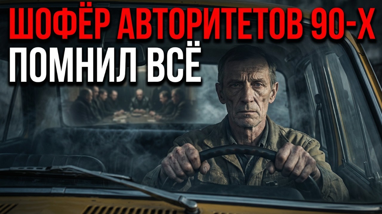 БАНДИТЫ В 90-Х ГОВОРИЛИ ПРИ ВОДИТЕЛЕ 7 ЛЕТ, А ОН ЗАПИСЫВАЛ КАЖДОЕ СЛОВО