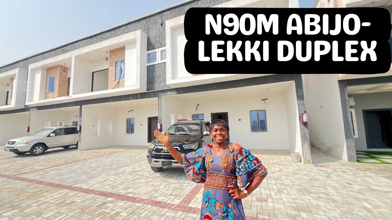 The Most Affordable 3Bedroom Terrace Duplex In Abijo-Lekki,Lagos From N10M