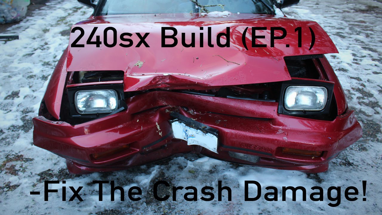240sx S13 Drift/Daily Build (EP.1) -Fix The Crash Damage!